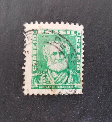 Timbres poste Brésil 0,10 cr - Oblitéré 11/56 - Photo 1/2