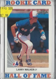 Larry Walker 1990 Montreal Expos FHOF Rookie Cards  Buy 1-2nd @ 50% OFF - Picture 1 of 32