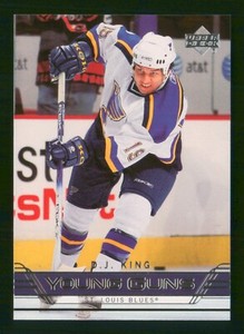 D.J. KING RC YOUNG GUNS 2006-07 UPPER DECK 06-07 NO 243      0123