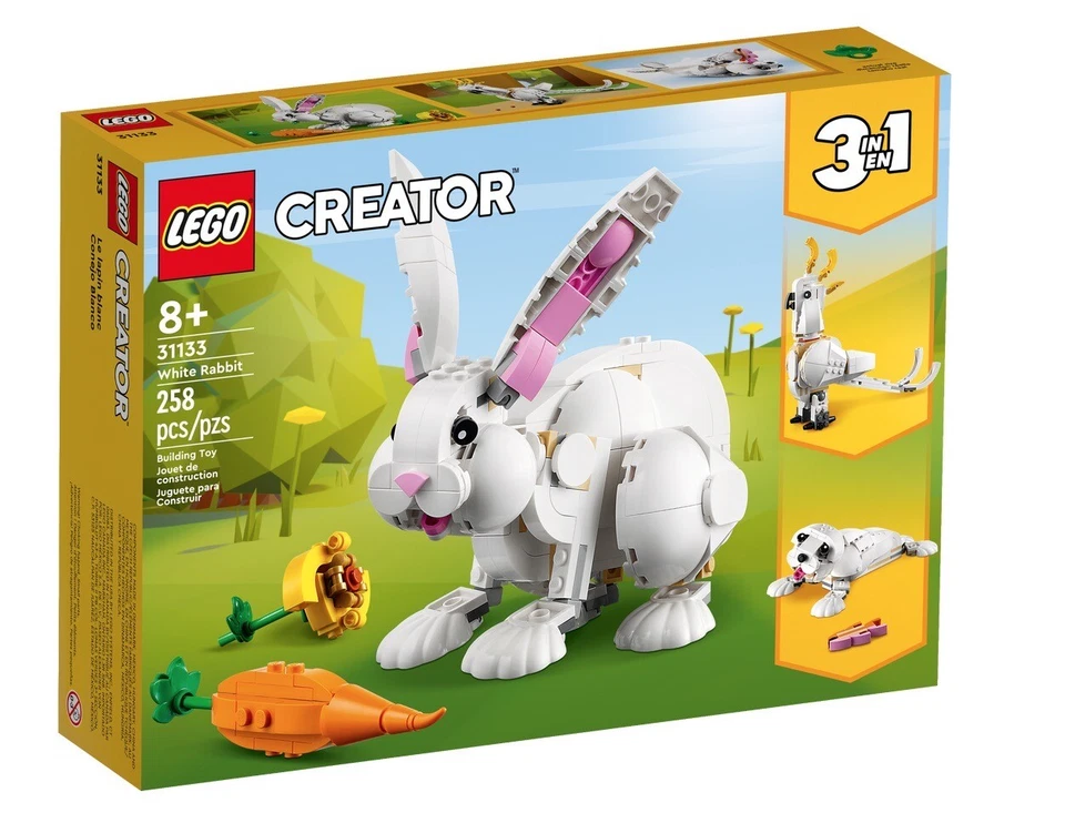 Lego Creator - 3 in 1 - White Rabbit - 31133 - BNISB - Seal - Image 1 of 3