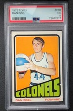 1972 Topps Basketball#230 Dan Issel PSA 5 EX Colonels HOF