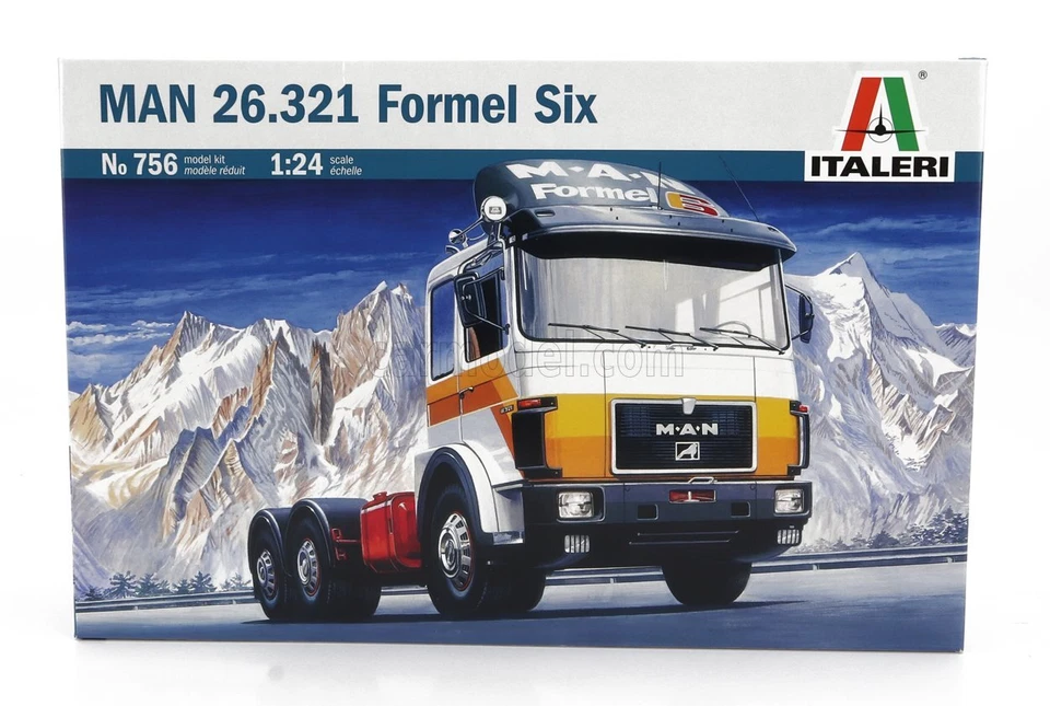 Italeri Man 26.321 Formel Six Modellino Camion da montare