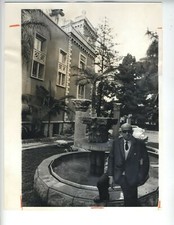 BEIRUT RICHEST MAN VINTAGE PHOTO 8X10 INCHES ORIGINAL 1969 HENRI FAROUN