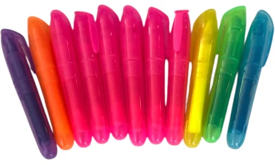 Bolígrafos iluminadores / Colores surtidos - LOTE de 11 Foto 1 de 3