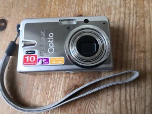 Pentax Optio S10 10.0 MP Digital Camera - Silver - Doesn't Focus - Picture 1 of 11