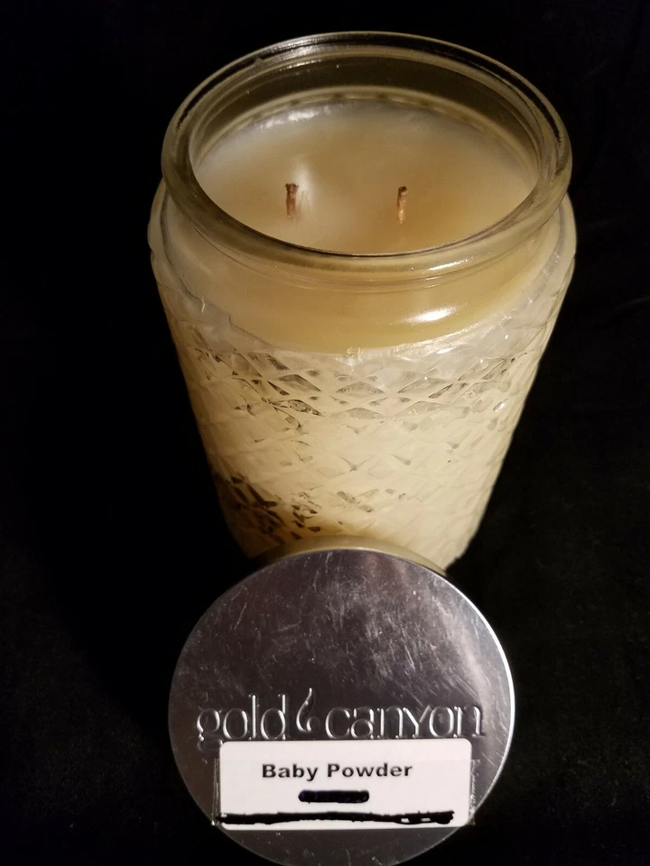 Large 26 oz Gold Canyon Baby Powder Candle - Image 1 of 1