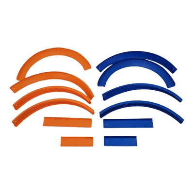 Mattel Hot Wheels Replacement Parts Tracks Blue Orange - Image 1 of 3