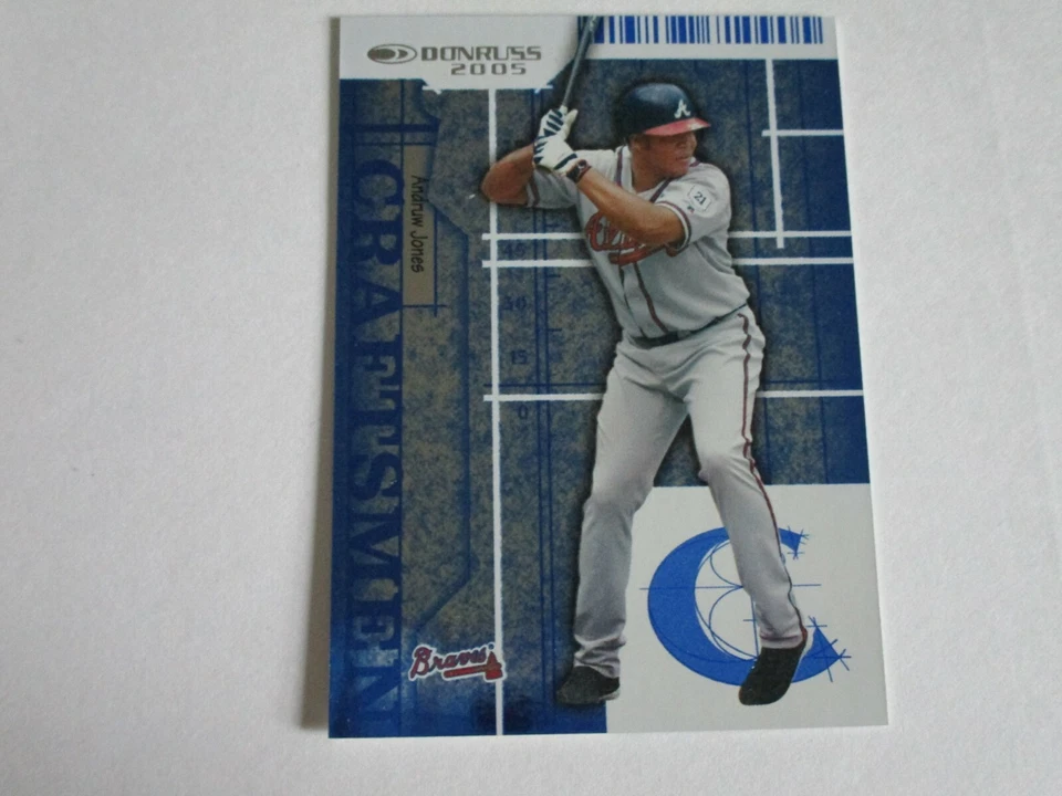 2005 Donruss Craftsmen Andruw Jones Serial #1066/2000 Card #C-4 - Image 1 of 1