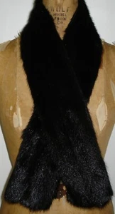 Elegante bufanda de piel de visón Ranch talla 46 X 4 1/2 piel a ambos lados ENVÍO GRATUITO - Imagen 1 de 3