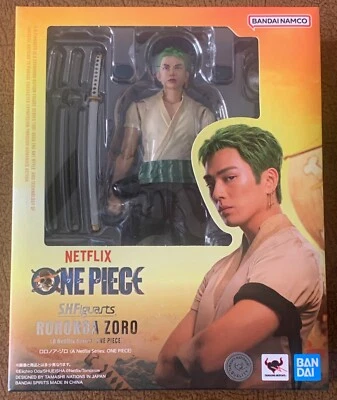 Serie Netflix One Piece Roronoa Zoro S.H.Figuarts Bandai Namco Tamashii Nations Foto 1 de 4