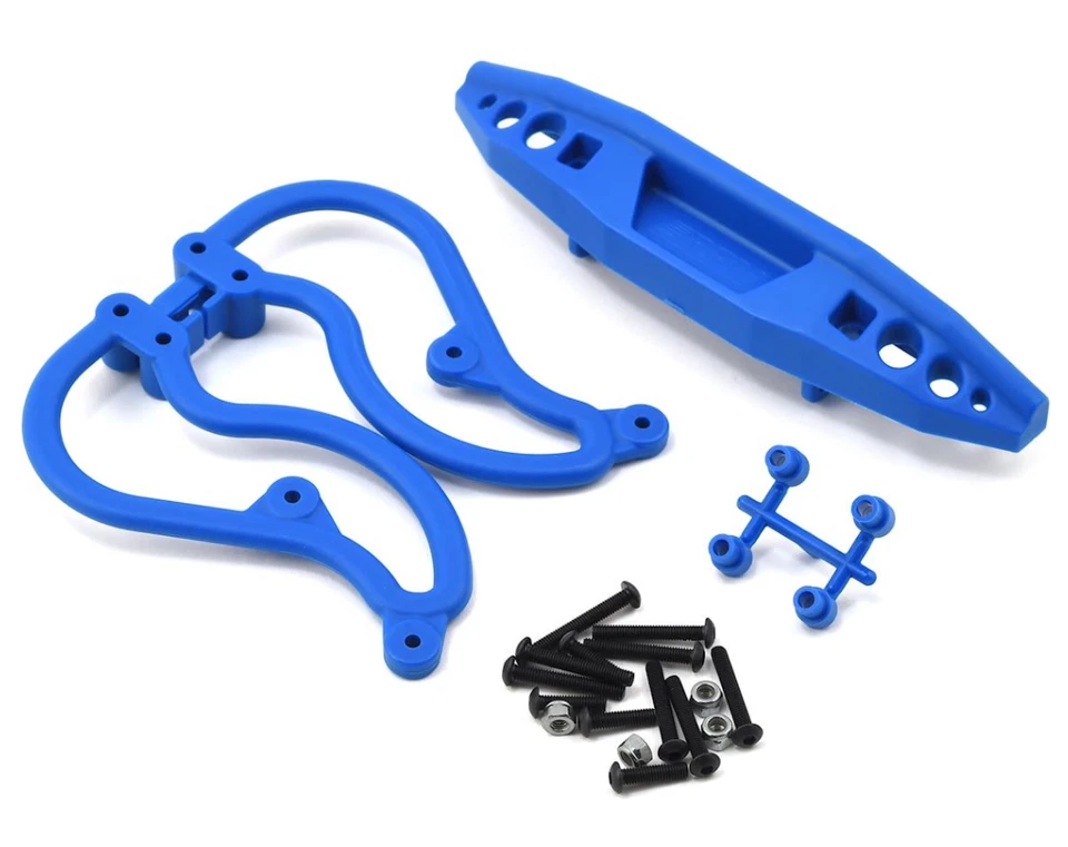 NEW RPM Stampede 2WD Rear Bumper (Blue) : Traxxas Stampede - Image 1 of 1