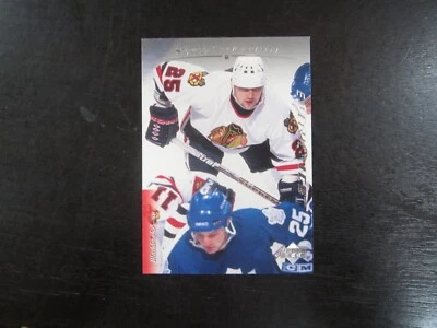 1995-96 Upper Deck Electric Ice # 11 Sergei Krivokrasov (B75) Chicago Blackhawks - Image 1 of 2