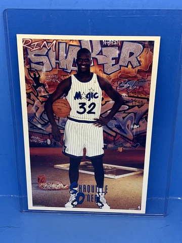 Shaquille O'Neal Costacos Brothers Postcard Rim Shaker poster Magic 1994 shaq Cover