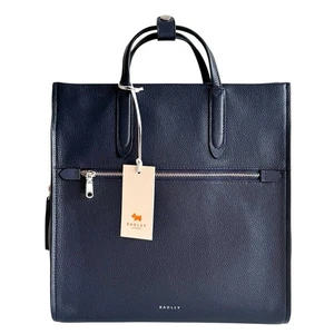 Bolso de Mano RADLEY Mochila Cuero Azul Tinta Bolso Mediano Arlington Court - PVP £239 - Imagen 1 de 8