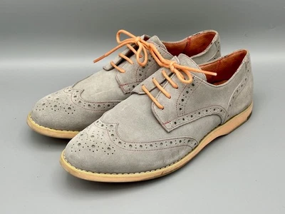 Zapatos Oxford Johnston & Murphy para mujer de gamuza marrón talla 6 Foto 1 de 4