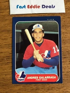 1986 FLEER UPDATE ANDRES GALARRAGA CARD U-44 MONTREAL EXPOS EXCELLENT - Picture 1 of 2