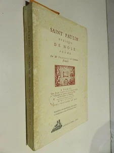 SAINT PAULIN EVESQUE DE NOLE DI CHARLES PERRAULT Raffaele Iorio Loffredo 1990 da - Picture 1 of 1