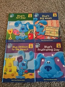 4 Blues Clues Discovery Series Books 13, 14, 15, 18 Hardcovered - Picture 1 of 2