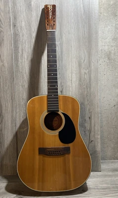 Vintage -PROJECT- HOHNER 12 string acoustic guitar HG12 made in Korea - bone nut - Image 1 of 4
