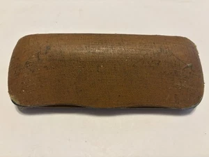 Vintage Oliver Peoples Eyeglass Case With Vintage Wire Rim Glasses Unknown Brand - Picture 1 of 5