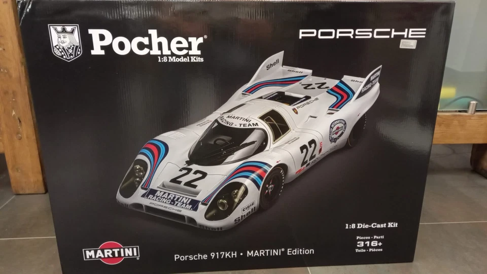 POCHK122 Pocher Porsche 917KH Martini 1/8 - Immagine 1 di 4
