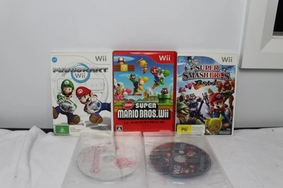 Mario Party8, Mario Kart, House of the Dead, Smash Brawl, mario bros Lot bundle✅ - Image 1 of 4