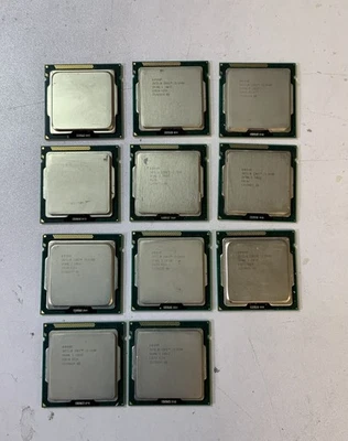 (Lot of 11) Intel Core i5-2400 4-Core 2nd Gen 3.1 GHz CPU Processor "Q5E" - Image 1 of 3