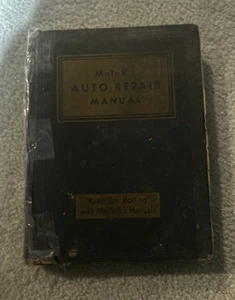 Manual de reparación automática del MoToR 1935 - 1949 - 12ª edición, primera impresión - tapa dura - Imagen 1 de 5