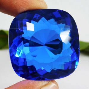 Natural 144 Ct Mind Blowing AA+ Blue Tanzanite Radiant Cut Certified Gemstone - Picture 1 of 9