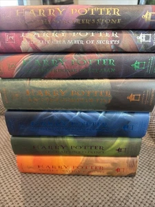 📚 Harry Potter 1st Edition U.S. Set (Books 1–7)– FIRST PRINTS – Collectible Lot - Foto 1 di 8