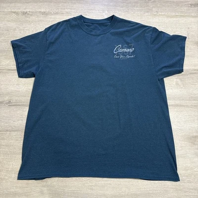 Camisa Chevrolet Camaro Para Hombre XL Azul Start Your Legends Camiseta Coche Clásico Foto 1 de 2
