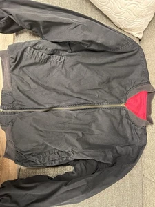Vintage Wendejacke schwarz und rot - Bild 1 von 6