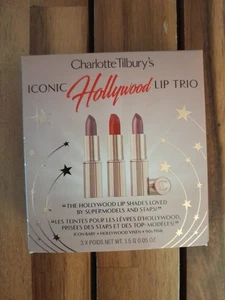 Charlotte Tilbury Mini Iconic Hollywood Lipstick Trio Set - LIMITED EDITION - Picture 1 of 1