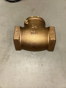 Swing Check Valve 2 1/2” 200 WOG - Picture 1 of 8