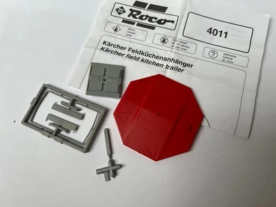Roco 4011 Feldküche Feuerwehr Ersatzteile zur Darstellung geöffnete Version 1:87 - Bild 1 von 2