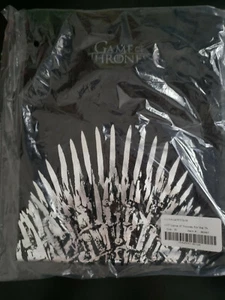 HBO Shop For the Throne Silver Foil Throne T-Shirt Game of Thrones Medium HBO - Picture 1 of 3