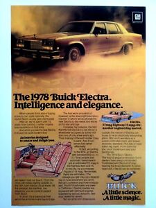 1978 Buick Electra Print Ad