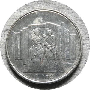 elf  San Marino 100 Lire 1976 Family - Bild 1 von 2