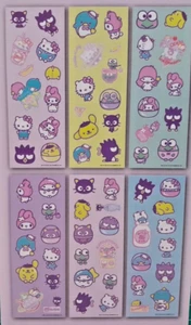 HELLO KITTY Keroppi Melody Twin Stars Chococat Stickers by SandyLion 69 Stickers - Picture 1 of 9