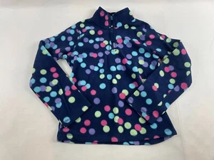 Old Navy Sweater, Girl's Size Large, Blue, Multicolor, Fleece, Pullover - Picture 1 of 6