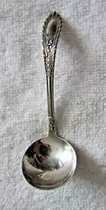 Gadroon Gadroonette Manchester Sterling Silver Sauce Cream Ladle - Picture 1 of 2