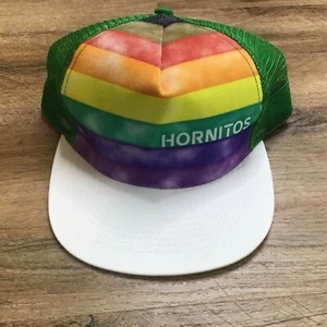 Trucker Hat Hornitos Tequila Rainbow Beach Adjustable Cap Green Flat Snapback - Picture 1 of 10