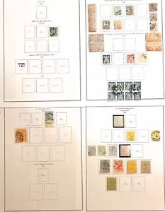 Nahost Sammlung 1885-1950er Jahre auf Albumseiten siehe Foto - Bild 1 von 10