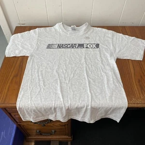 Vintage 90s NASCAR On Fox T-Shirt Size M - Picture 1 of 2