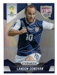2014 Panini Prizm Fifa World Cup LANDON DONOVAN #70 USA United States Silver SP - Picture 1 of 2