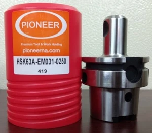 Soporte de fresa de extremo HPI Pioneer HSK63A 5/16" 2,50" **NUEVO** - Imagen 1 de 2