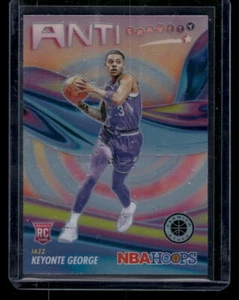 2023-24 Panini Premium Stock #15 Keyonte George Anti Gravity Silver Prizm Jazz - Imagen 1 de 2