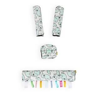 BUMPER HANDLE BAR COVER, Baby Pram Pushchair Stroller Buggy strap Cover zoo - Picture 1 of 1