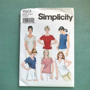Simplicity Pattern #8523 - Misses' Top - Sizes 8-12 - Picture 1 of 2