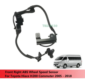 Front Right ABS Wheel Speed Sensor For Toyota Hiace H200 Commuter 2005 - 2018 - Picture 1 of 7